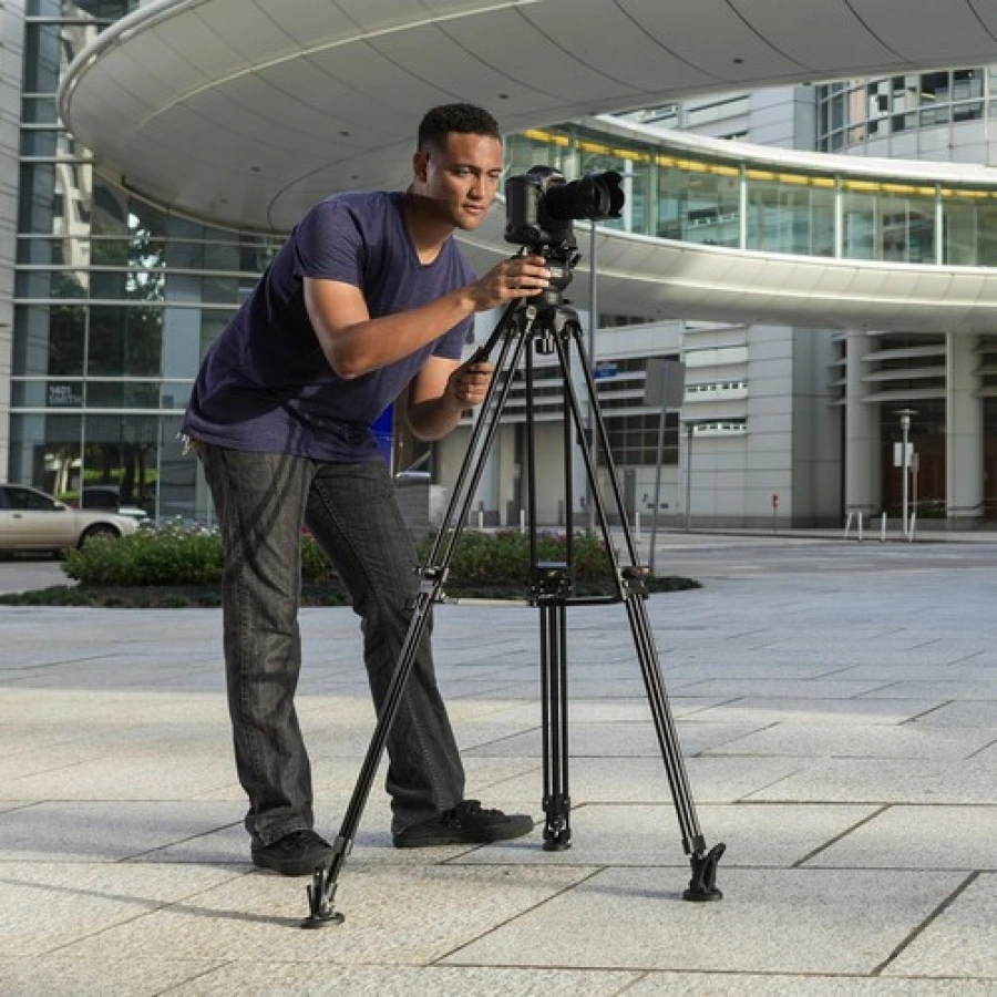E-Image 2-Stage Aluminum Tripod with GH03 Head