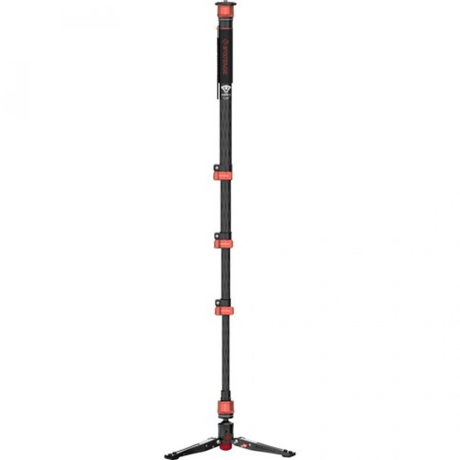 iFootage Cobra 3 Carbon Fiber Monopod with Mini Tripod Base