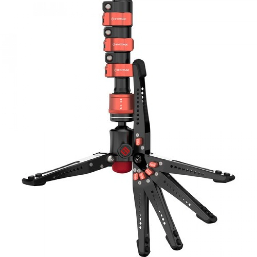 iFootage Cobra 3 Carbon Fiber Monopod with Mini Tripod Base