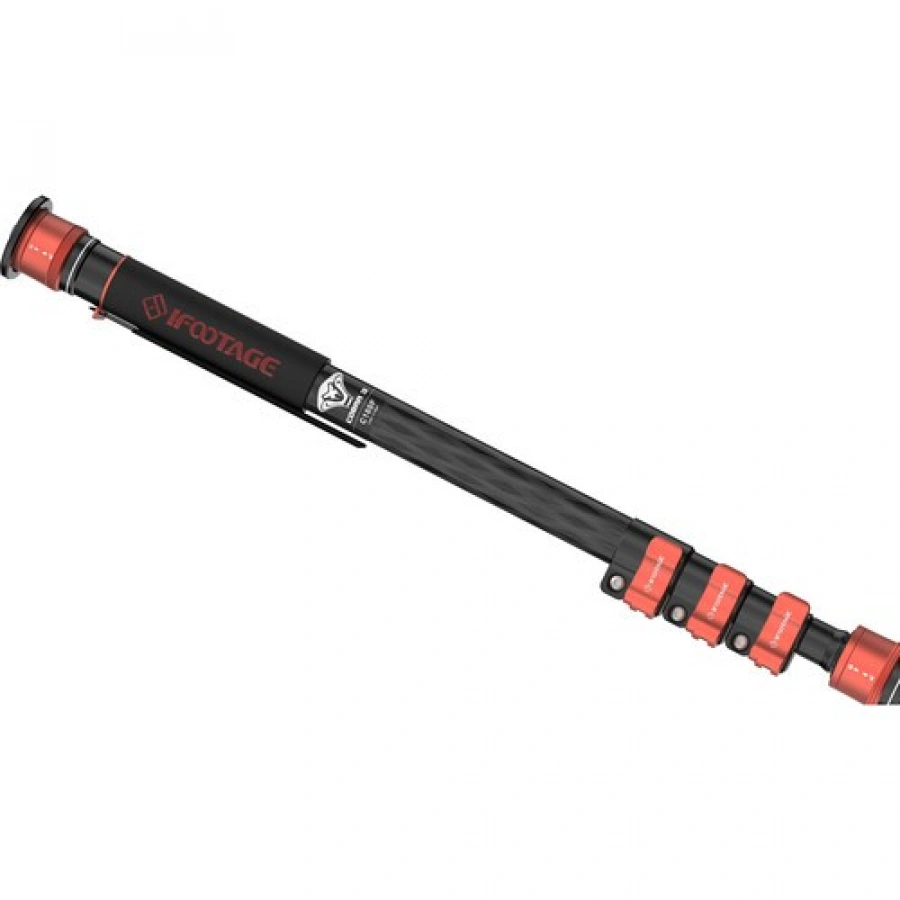 iFootage Cobra 3 Carbon Fiber Monopod with Mini Tripod Base