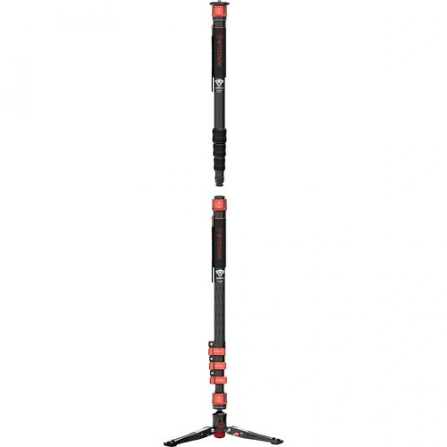 iFootage Cobra 3 Carbon Fiber Monopod with Mini Tripod Base