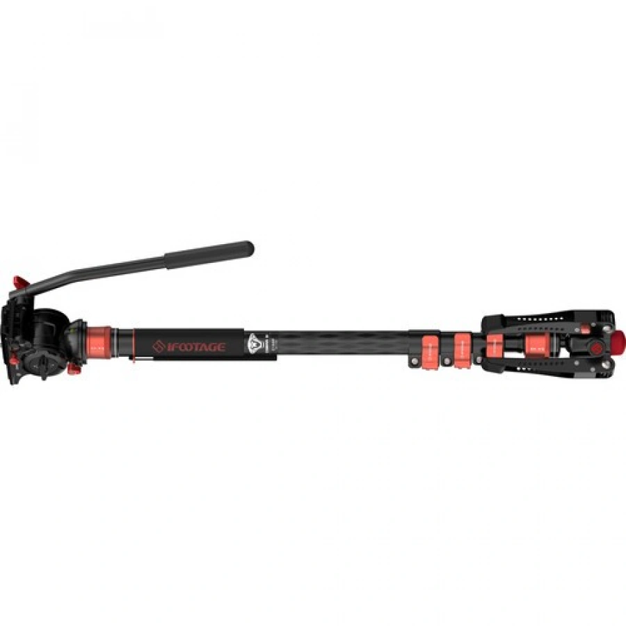 iFootage Cobra 3 Carbon Fiber Monopod with Mini Tripod Base