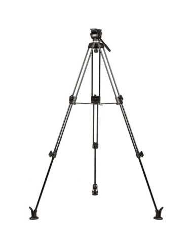 E-Image EG01A2 Two-Stage Aluminum Tripod System with GH01 Pan/Tilt Fluid Head