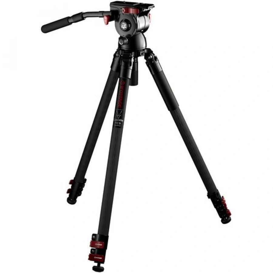 iFootage Gazelle TC9 FastBowl Tripod with Komodo K7 Fluid Head