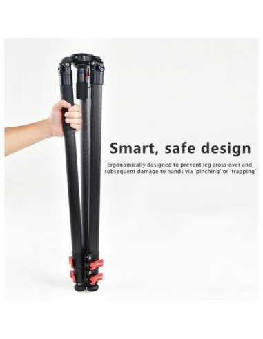 iFootage Gazelle TC9-Fastbowl Tripod with Komodo K7 Fluid Head Bundle