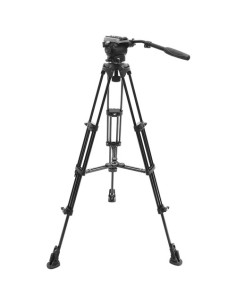 E-Image EK650 Professional Compact Tripod with Fluid Head (75mm)