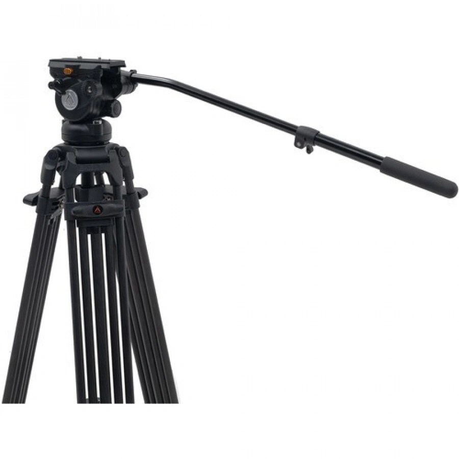 E-Image 2-Stage Carbon Fiber Fluid Head Tripod Kit