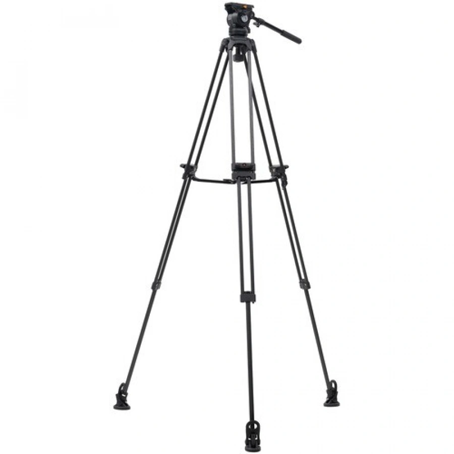E-Image 2-Stage Carbon Fiber Fluid Head Tripod Kit