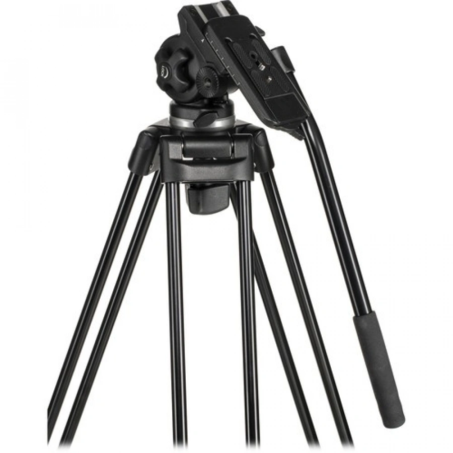 E-Image EK50AAM Fluid Drag Video Head and Tripod