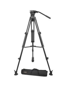 E-Image EK630 Professional Compact Tripod with Fluid Head (75mm)