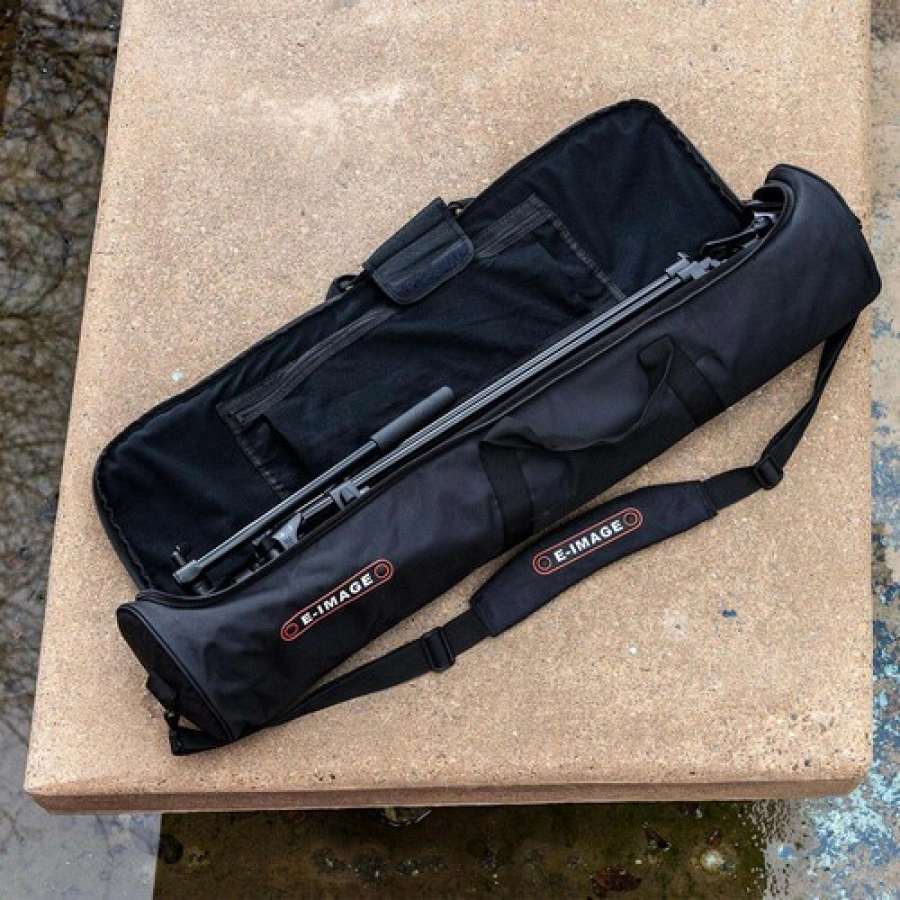 E-Image EG04AS 2-Stage Aluminum Tripod System with GH04 Dual-Base Fluid Head