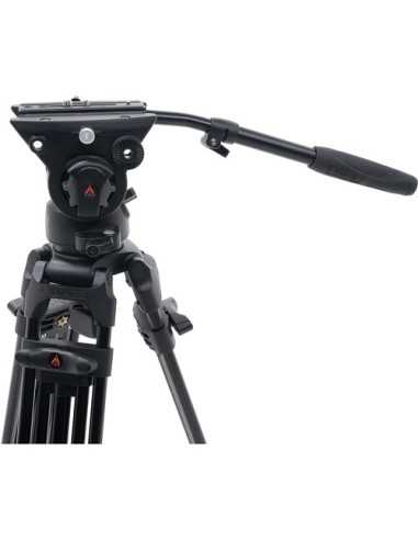 E-Image 2-Stage Aluminum Fluid Head Tripod Kit