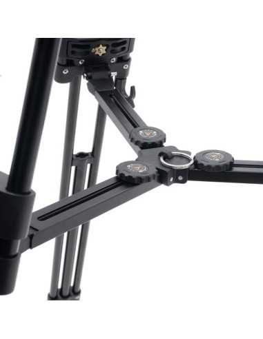 E-Image 2-Stage Aluminum Fluid Head Tripod Kit