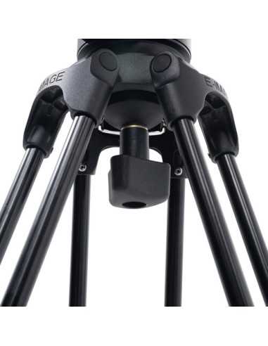 E-Image 2-Stage Aluminum Fluid Head Tripod Kit