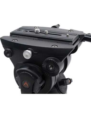 E-Image 2-Stage Aluminum Fluid Head Tripod Kit