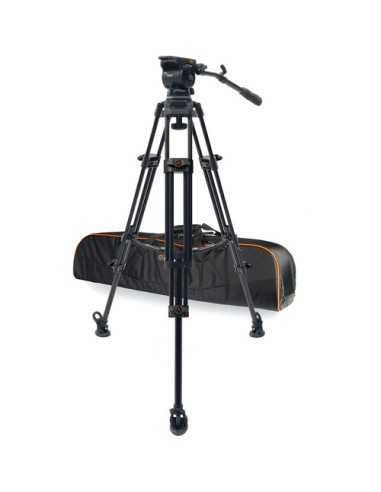 E-Image EI-7080-AA 2-Stage Aluminum Tripod Field Kit