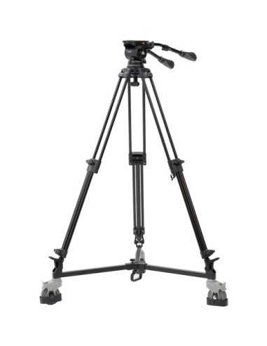 E-Image EI-7080-AAD 2-Stage Aluminum Tripod & Dolly Studio Kit