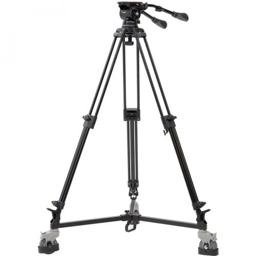 E-Image EI-7080-AAD 2-Stage Aluminum Tripod & Dolly Studio Kit