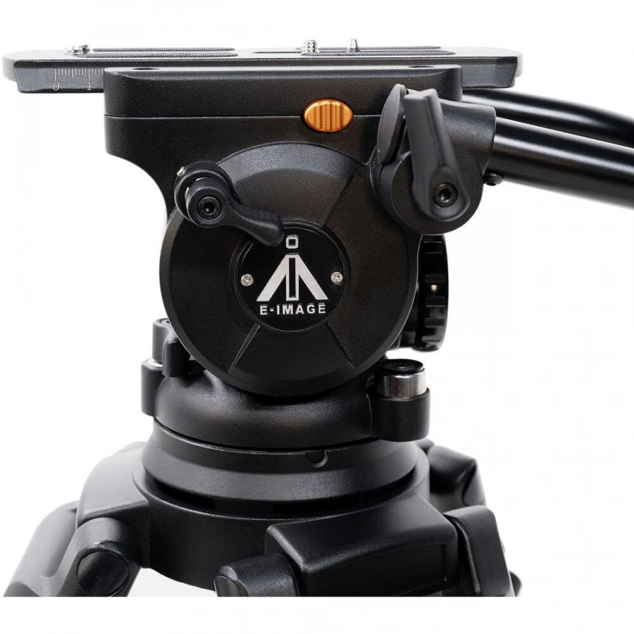E-Image EI-7080-AAD 2-Stage Aluminum Tripod & Dolly Studio Kit