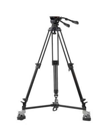 E-Image EI-7100-AAD 2-Stage Aluminum Tripod and Dolly Studio Kit