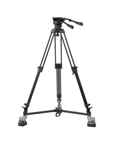 E-Image EI-7100-AAD 2-Stage Aluminum Tripod and Dolly Studio Kit