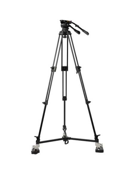 E-Image EI-7100-AAD 2-Stage Aluminum Tripod and Dolly Studio Kit