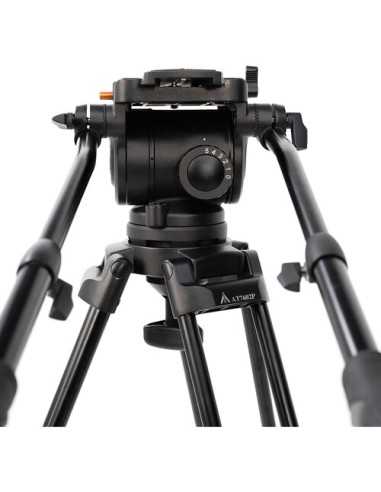 E-Image EI-7100-AAD 2-Stage Aluminum Tripod and Dolly Studio Kit