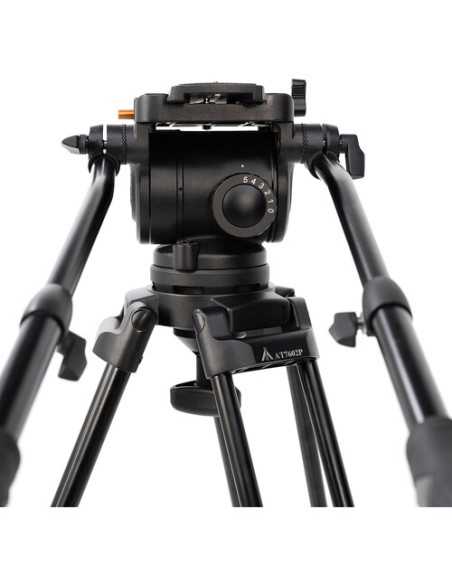 E-Image EI-7100-AAD 2-Stage Aluminum Tripod and Dolly Studio Kit