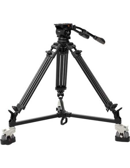 E-Image EI-7100-AAD 2-Stage Aluminum Tripod and Dolly Studio Kit