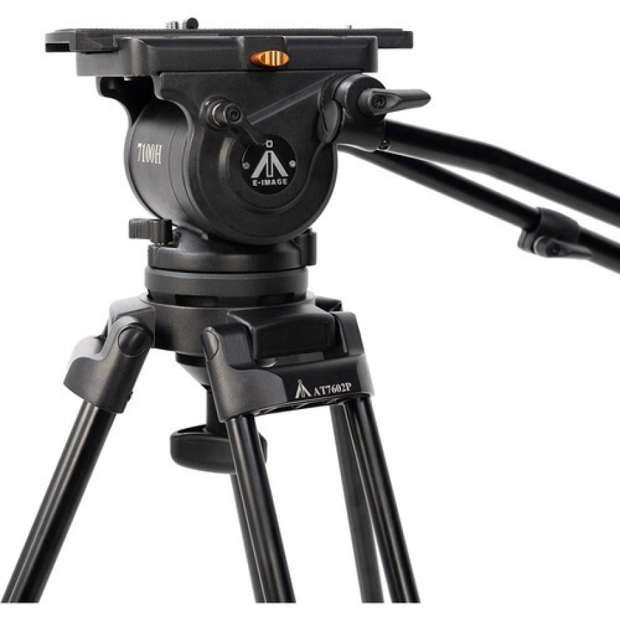 E-Image EI-7100-AAD 2-Stage Aluminum Tripod and Dolly Studio Kit