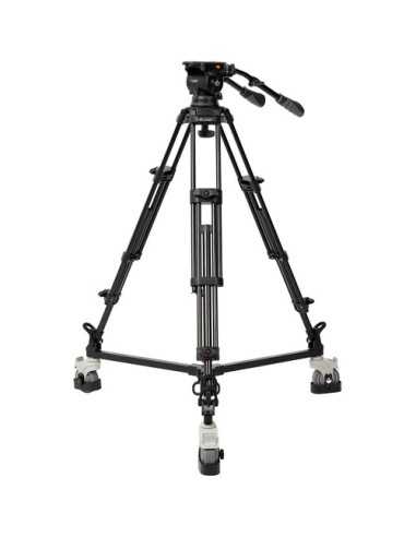 E-Image EI-7100-AAD 2-Stage Aluminum Tripod and Dolly Studio Kit