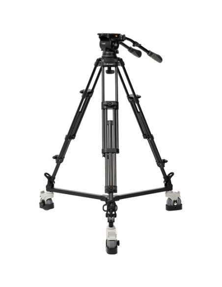 E-Image EI-7100-AAD 2-Stage Aluminum Tripod and Dolly Studio Kit