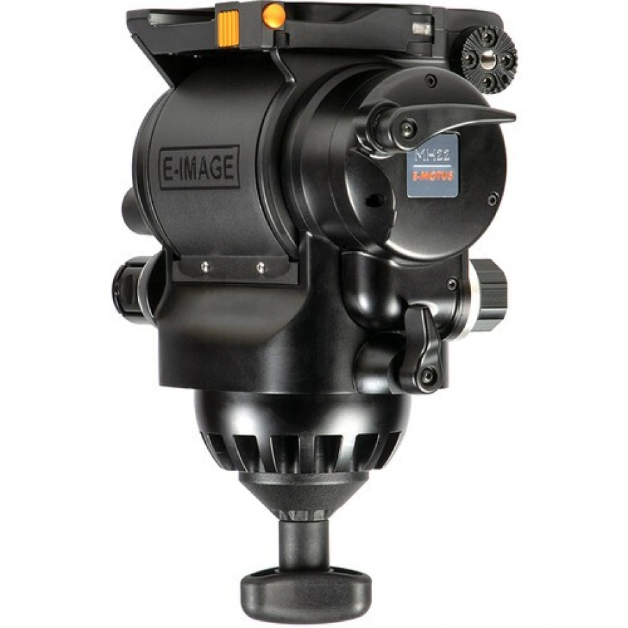 E-Image 3-Stage Carbon Fiber Tripod | Fluid Head & 100mm Leveling Ball