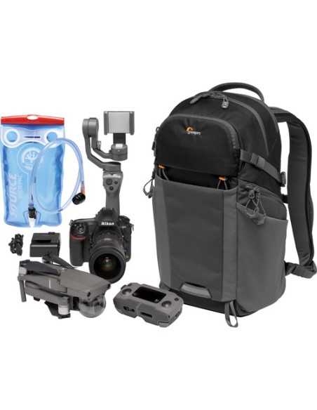 Lowepro Photo Active 200 AW Backpack (Black/Gray, 16L)