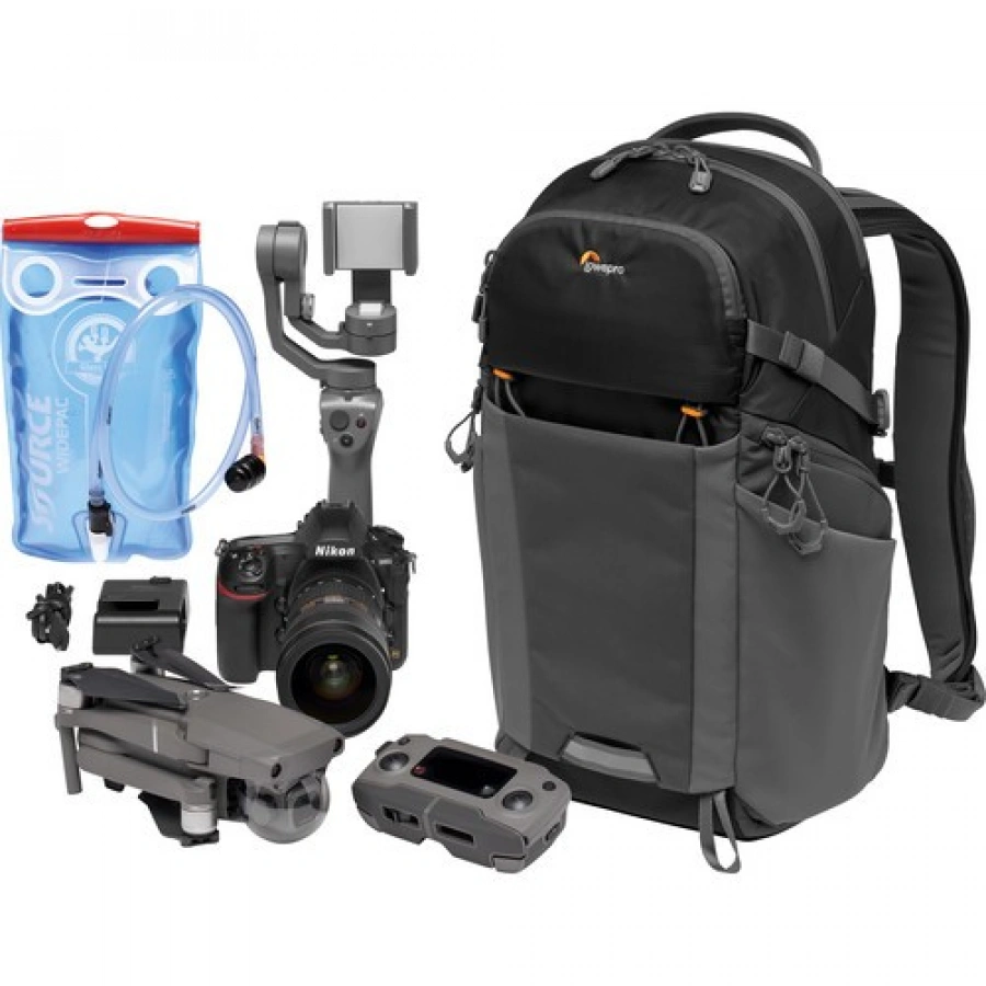 Lowepro Photo Active 200 AW Backpack (Black/Gray, 16L)