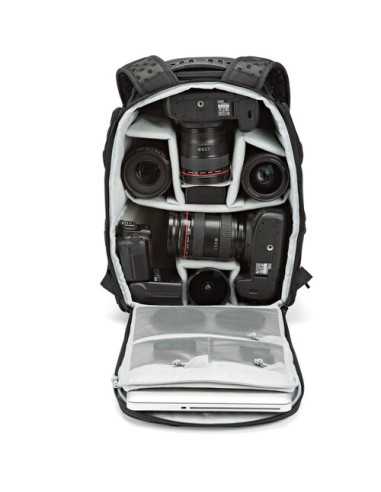 Lowepro ProTactic BP 350 AW II Camera and Laptop Backpack (Black, 16L)