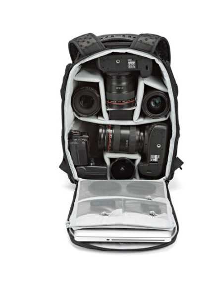 Lowepro ProTactic BP 350 AW II Camera and Laptop Backpack (Black, 16L)
