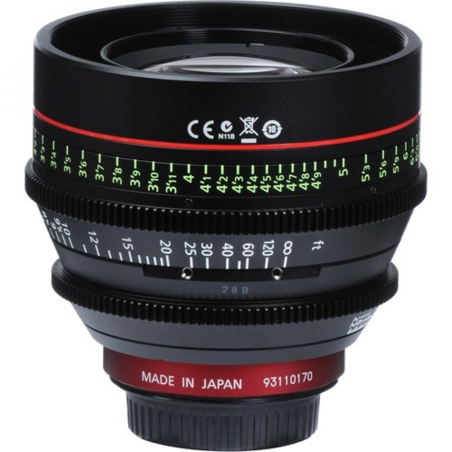 Canon CN-E 85mm T1.3 L F Cinema Prime Lens (EF Mount)