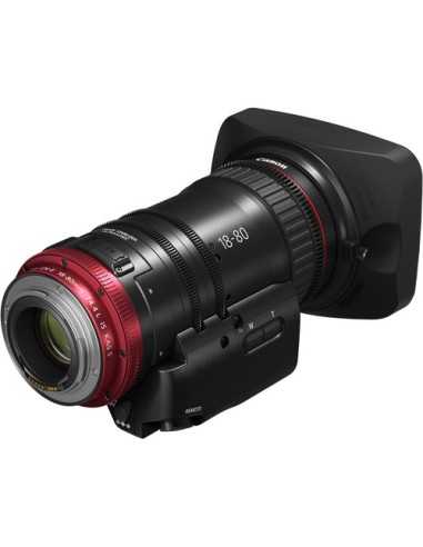 Canon CN-E 18-80mm T4.4 Compact-Servo Cinema Zoom Lens