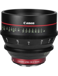 Canon CN-E 50mm T1.3 L F Cinema Prime Lens (EF Mount)