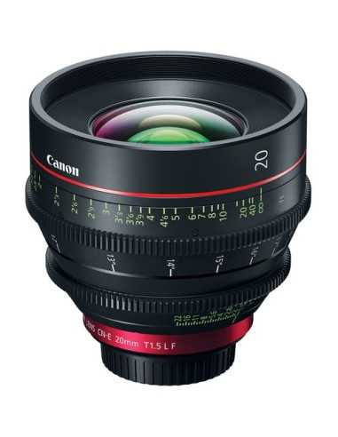 Canon CN-E 20mm T1.5 L F Cinema Prime Lens (EF Mount)