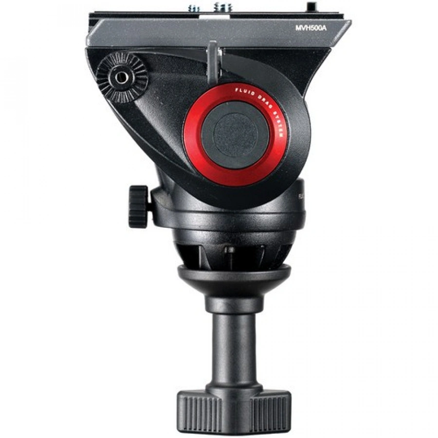 Manfrotto MVH500A Fluid Drag Video Head with MVT502AM Tripod