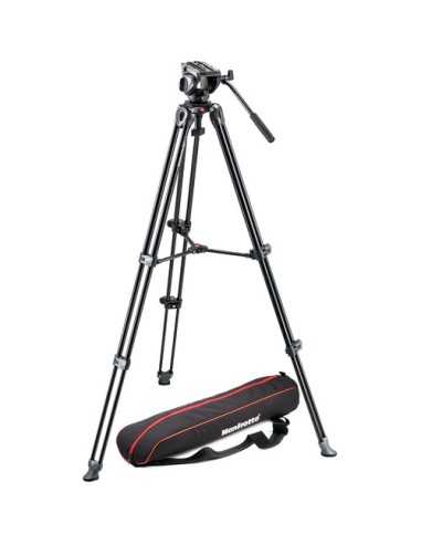 Manfrotto MVH500A Fluid Drag Video Head with MVT502AM Tripod | Video Tripods | CAM TOOLS Middle East | Manfrotto