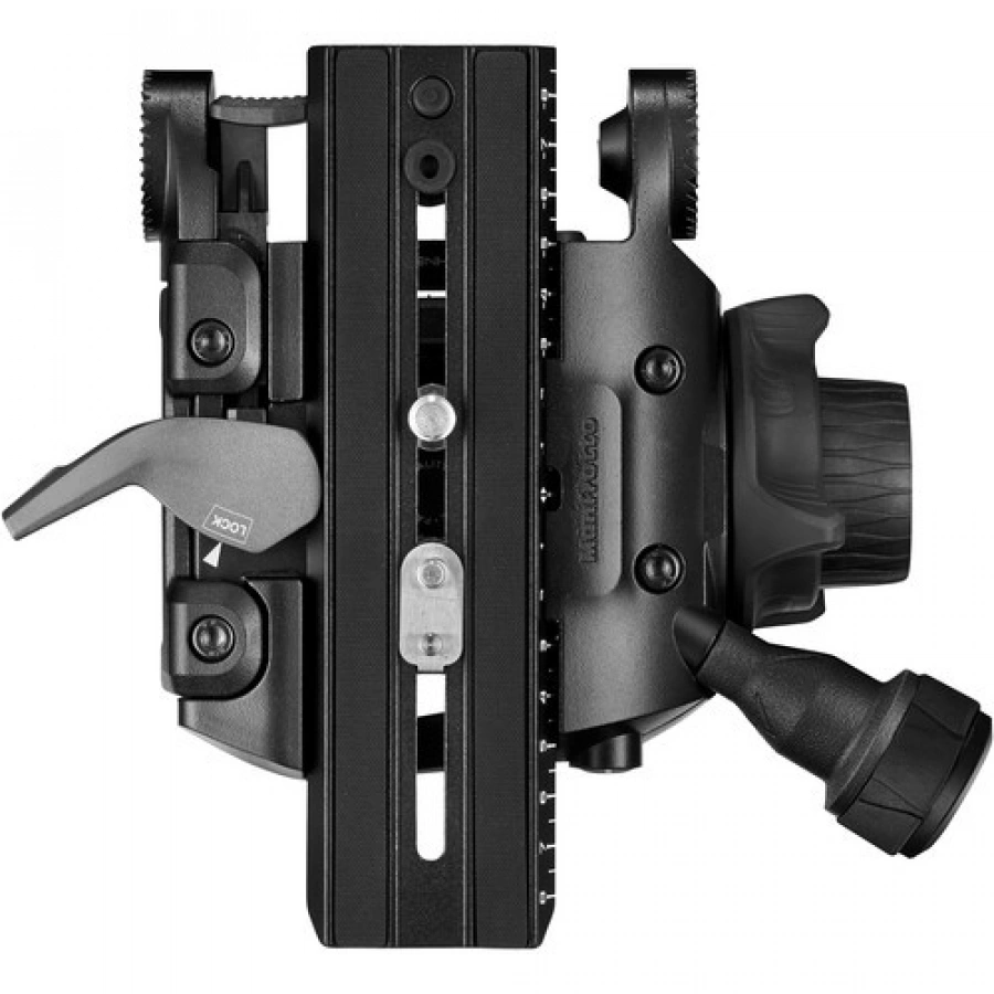 Manfrotto Nitrotech 612 Video Head With Aluminium Twin Leg Ground Spreader Tripod Kit