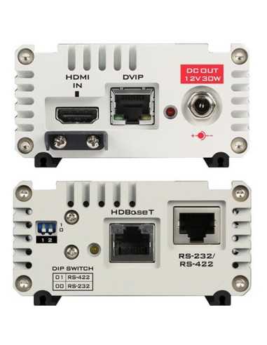 Datavideo PTC-280 PTZ Camera and HBT-15 HDMI to HDBaseT Transmitter