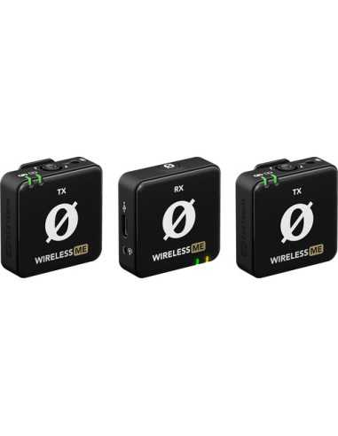 RODE Wireless ME Dual Compact Digital Wireless Microphone System (2.4 GHz, Black)