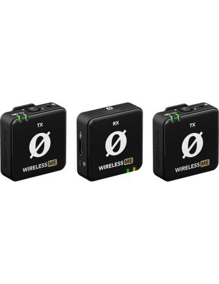 RODE Wireless ME Dual Compact Digital Wireless Microphone System (2.4 GHz, Black)