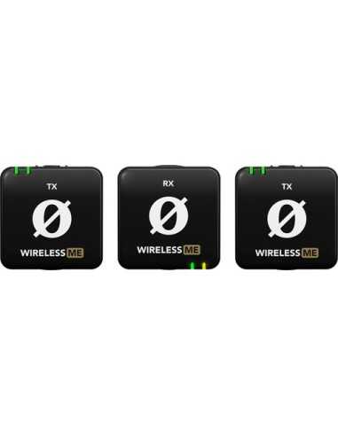 RODE Wireless ME Dual Compact Digital Wireless Microphone System (2.4 GHz, Black)