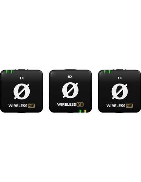 RODE Wireless ME Dual Compact Digital Wireless Microphone System (2.4 GHz, Black)