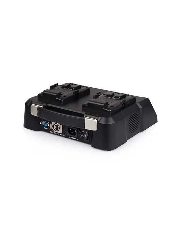 SWIT S-3812S 2-Channel V-Mount Fast Charger product detail view